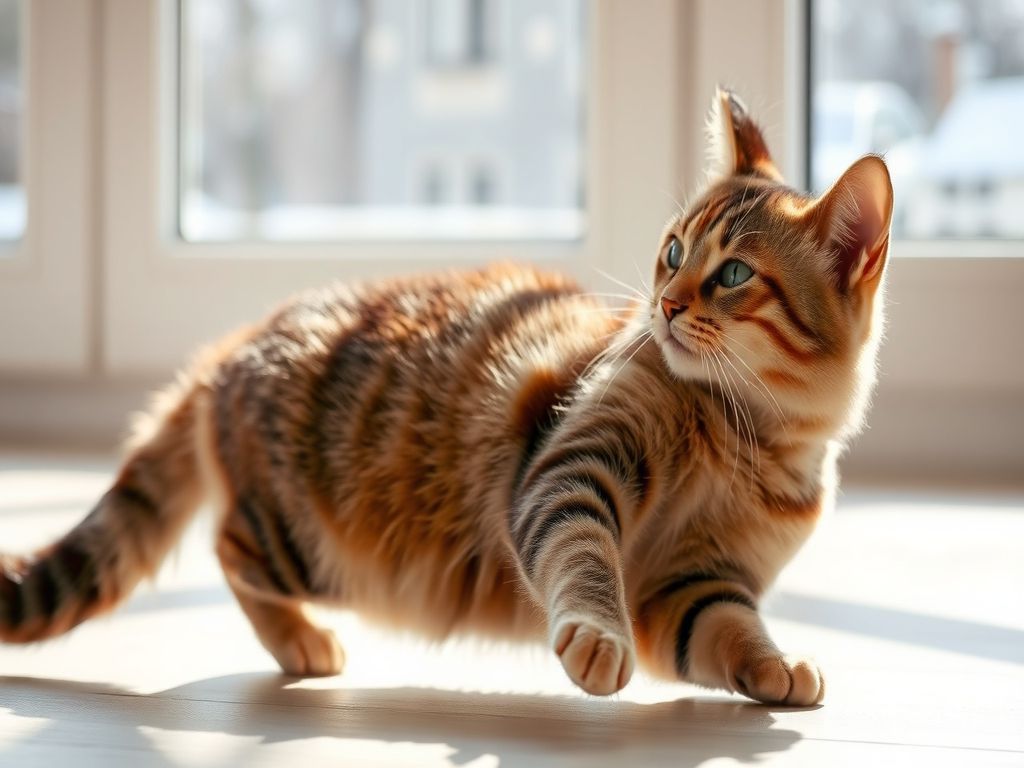 겨울철 고양이 실내 활동과 건강 관리를 위한 놀이 환경